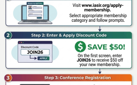 IASIR New Member Conference Registration Promo 2026